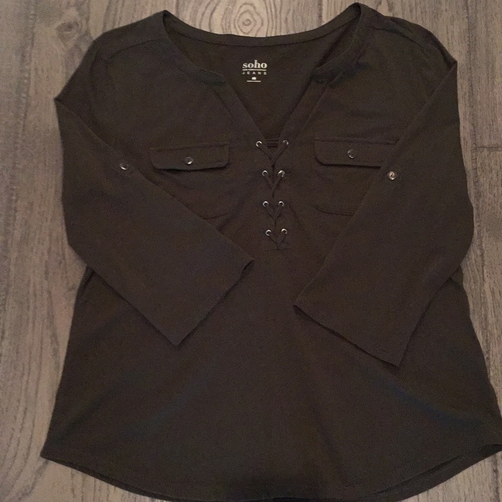 3/4 sleeve top